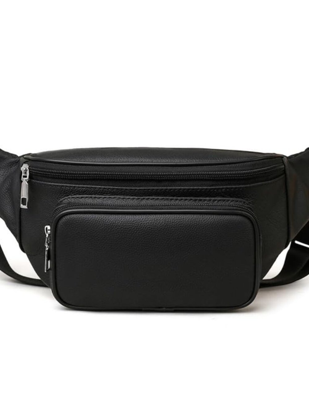 Genuine Leather Fanny Pack Waist Bag Belt Bag Crossbody Chest Men Women